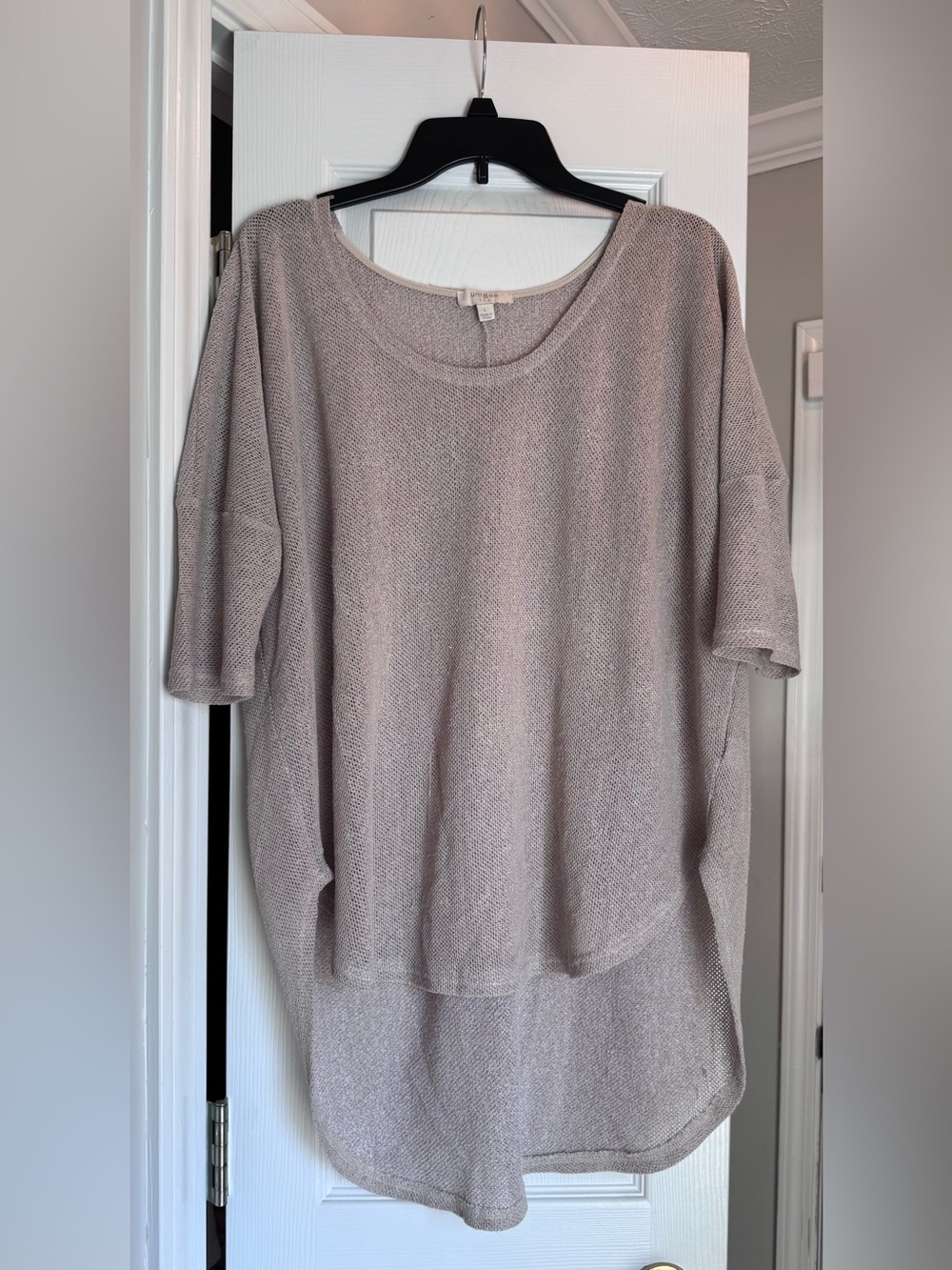 Umgee Short-Sleeve Knit Tunic Top